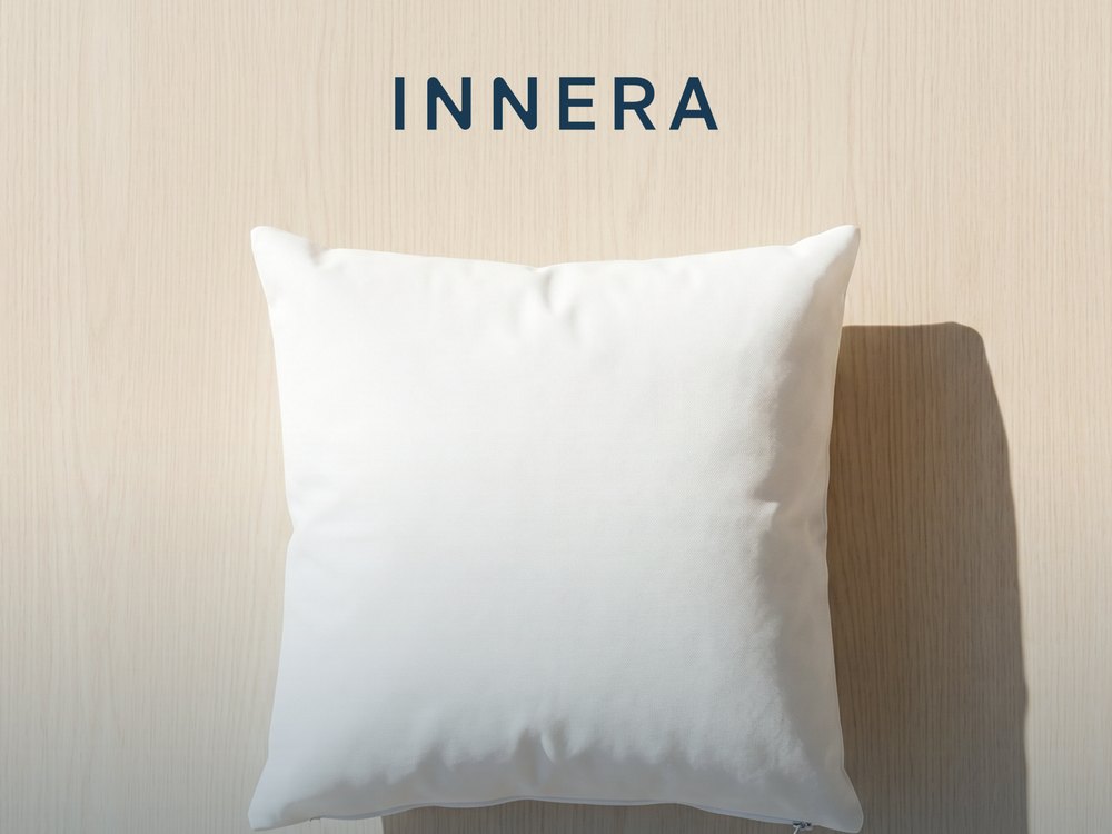 INNERA — home-textile brand, AI-generated product imagery